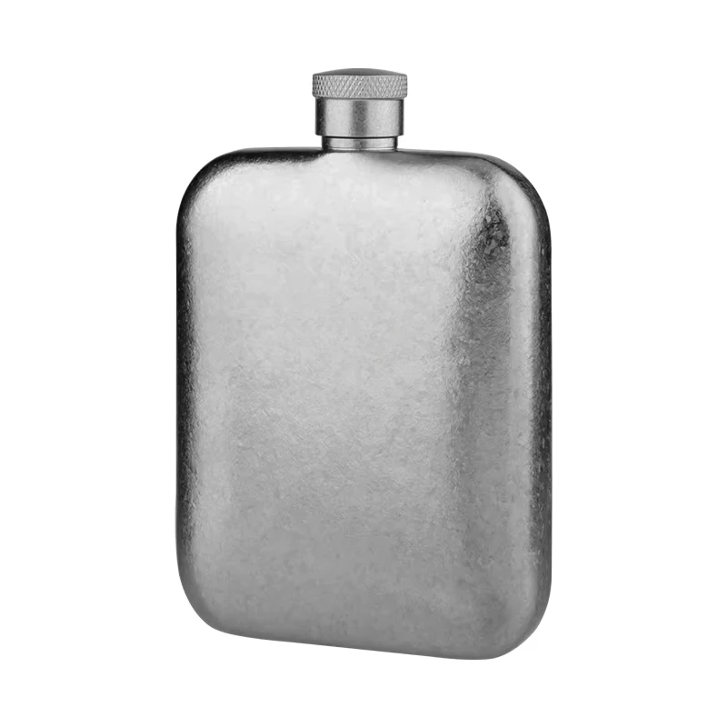 Titanium Hip Flask 170ml/5.7 fl oz 230ml/7.8 fl oz  Ultralight Portable Leakproof Pocket Flask Canteen camping accessories tools