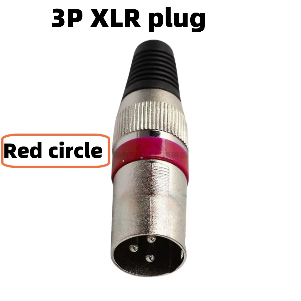3P XLR 3 pin female male microphone jack plug audio microphone cable wire connector power adapter audio speaker connector plug