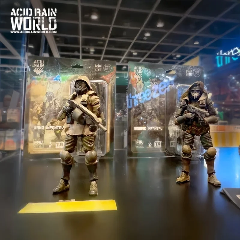 Auf Lager 2025, Original Acid Rain World Acghk Convention Exclusive Fav-C03 Fav-C04 Actionfigur Modell, Militär-Sammlerspielzeug