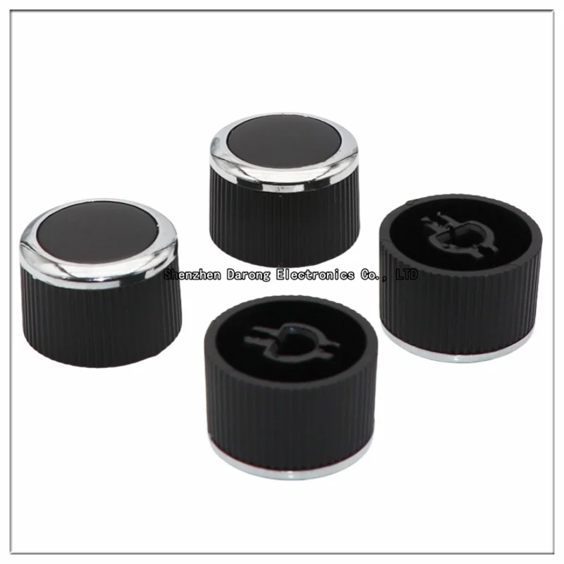 22×15 plastic striped cap replaces car navigation knob cap Electronic instrument/volume axle potentiometer adjustment knob cap