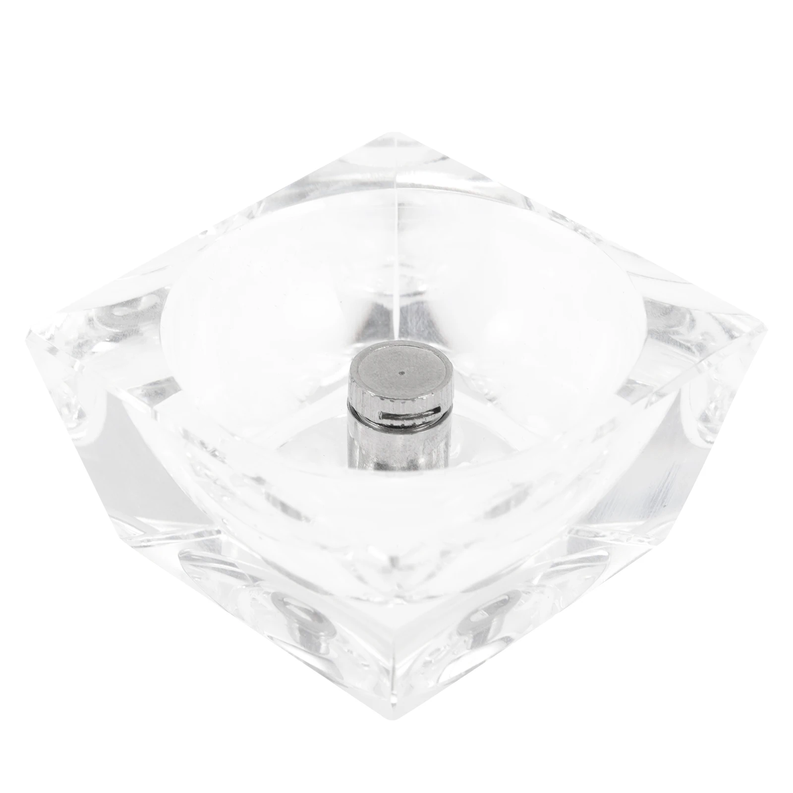 

LED Crystal Ball Display Stand Lighted Glass Sphere Base Clear Crystal Ball Holder Romantic Decoration for Home Cafe Party