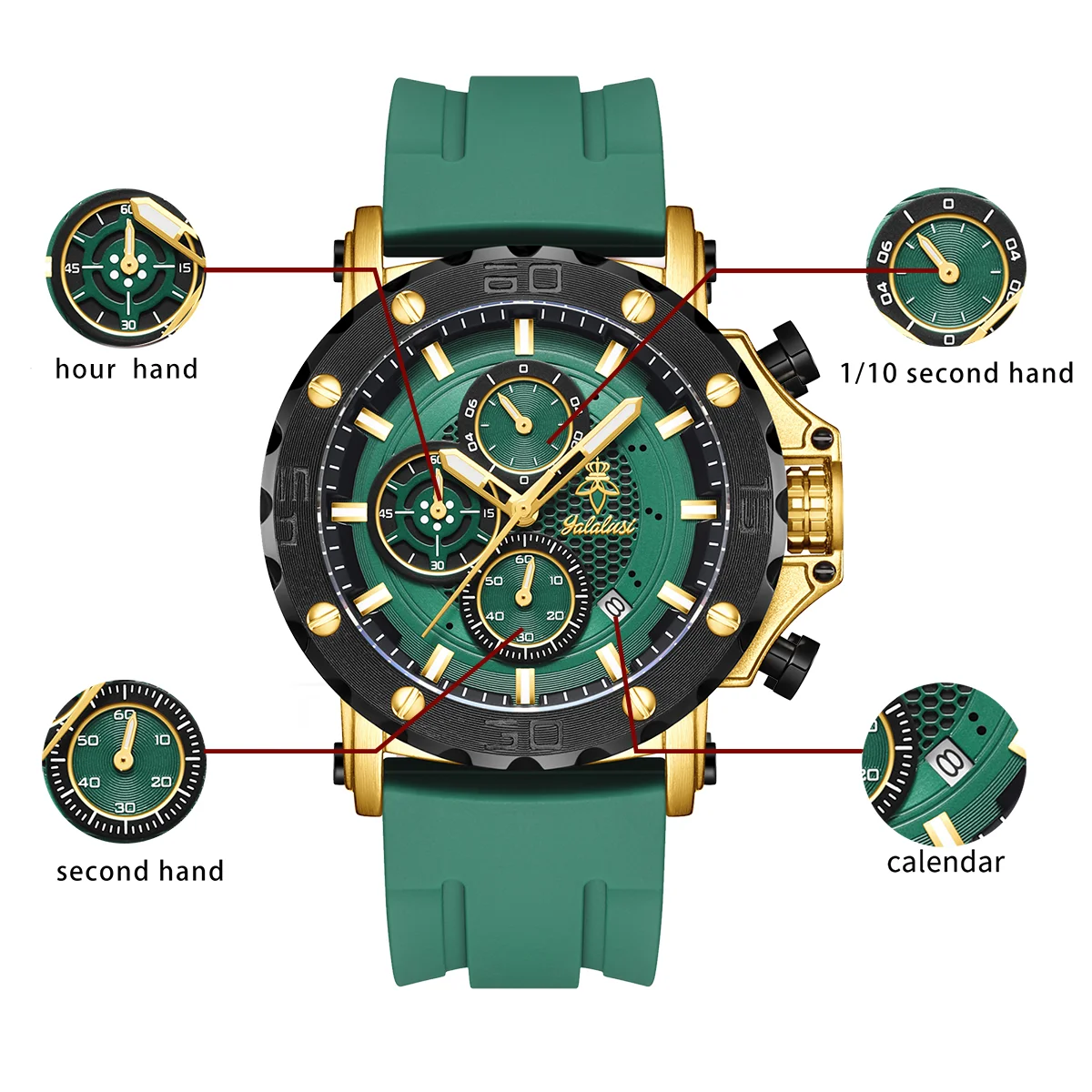 YaLaLuSi Brand 1 Quartz Watch  - Jewelry Watches Brands ulasan dan harga
