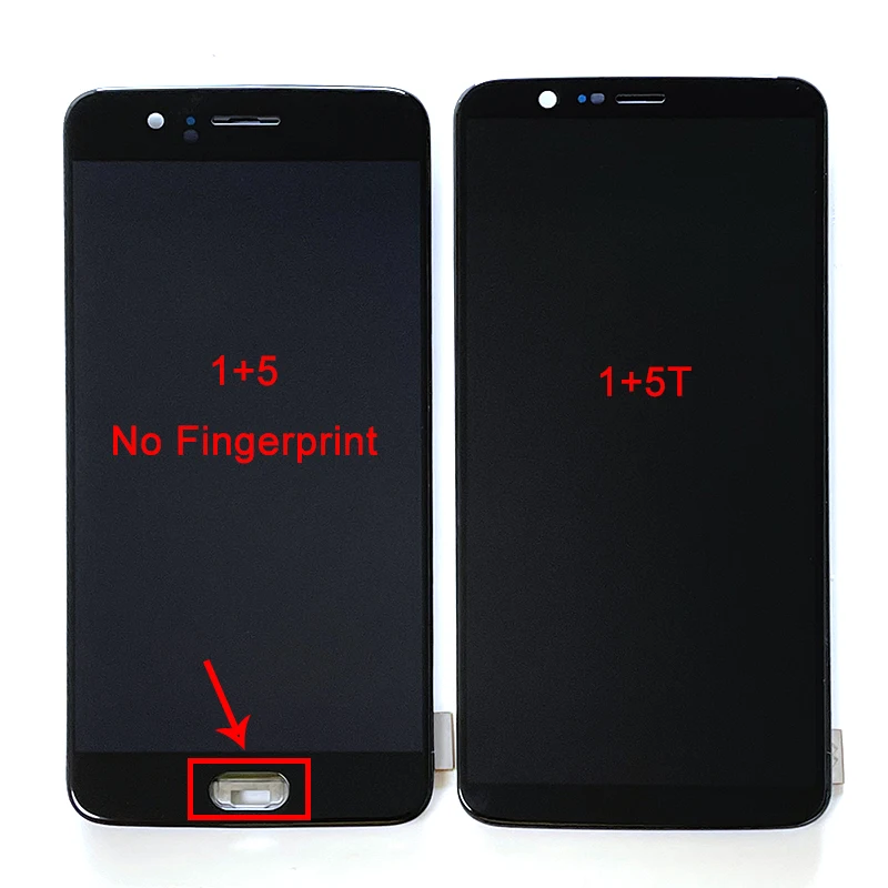Original Supor Amoled M&Sen For Oneplus 5T A5010 LCD Screen Display+Touch Digitizer Frame For Oneplus 5 A5000 Display