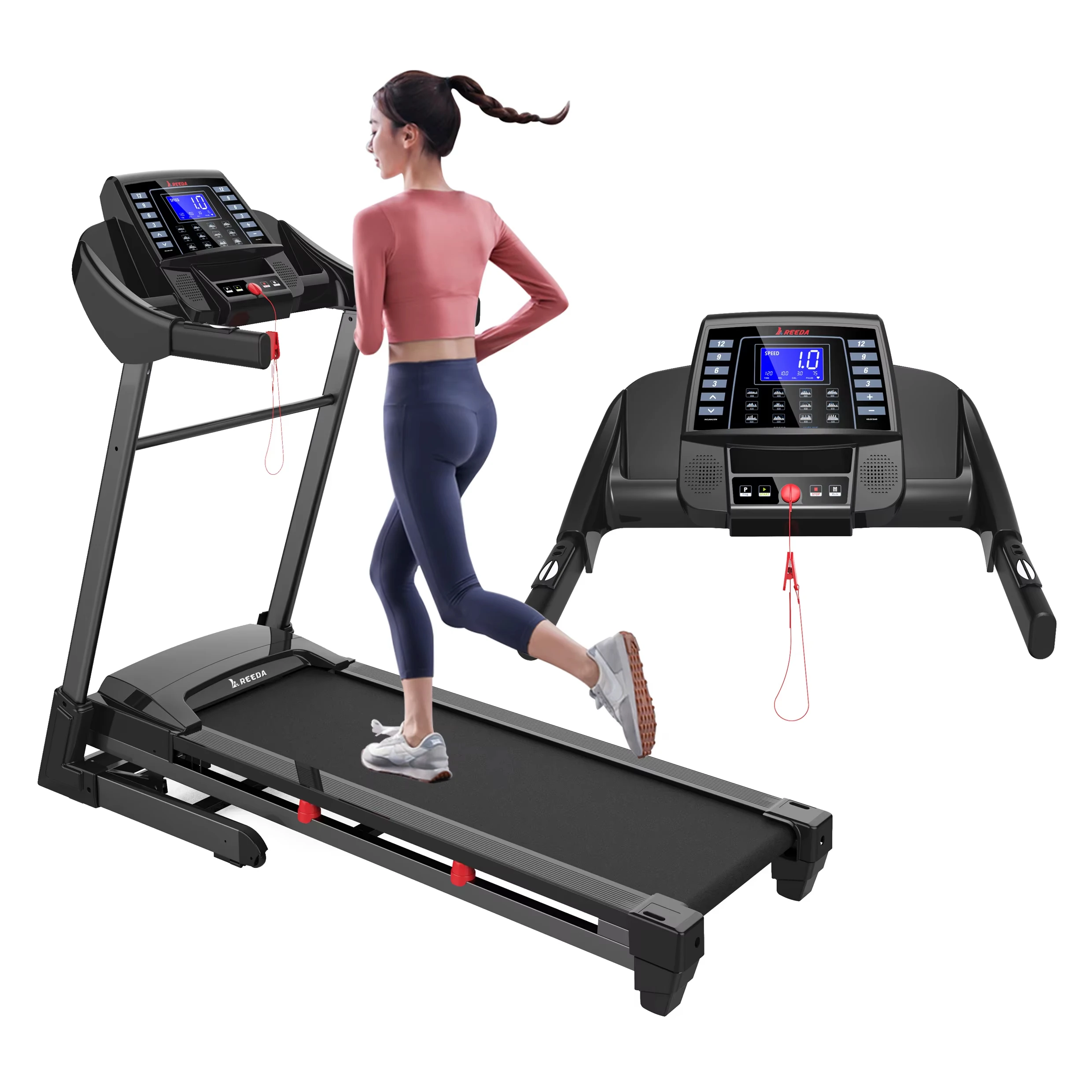 

STLF SHULI High-end Wholesale Customizable Multi-function Foldable Treadmill Running Machine Walking Pad