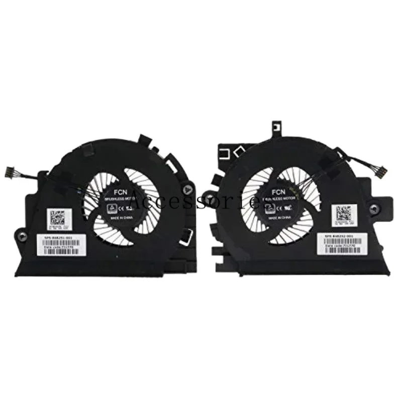 

CPU & GPU Cooling Fan for HP Zbook 15 G3 848252-001 848251-001