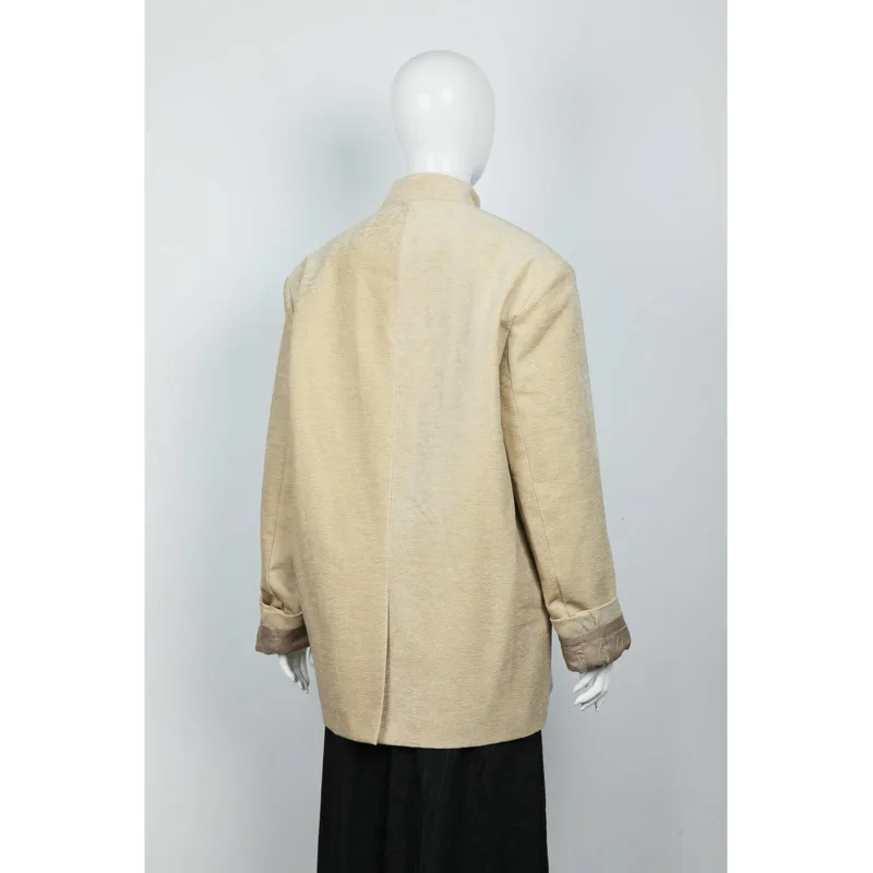 KWTX ชุดสตรี Blazer สีทึบคอเดี่ยว Office Elegant Luxury ฤดูใบไม้ผลิฤดูร้อน 2025 คุณภาพสูง Designer