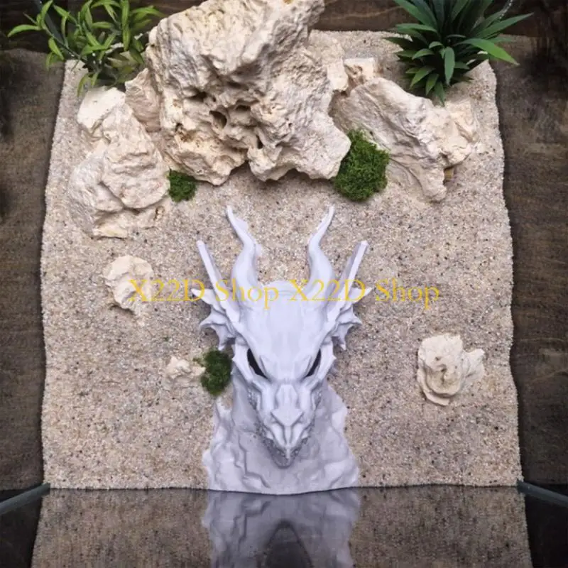 X22D Dynamic Plastic Western Dragon Figure Great For Underwater Viewing 10.5cm