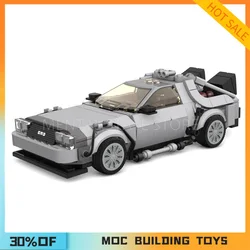 NEW 386PCS Customized MOC Silver Killer Speed Champions Building Blocks Technology Bricks DIY Creative Assembly Toy Holiday Gift