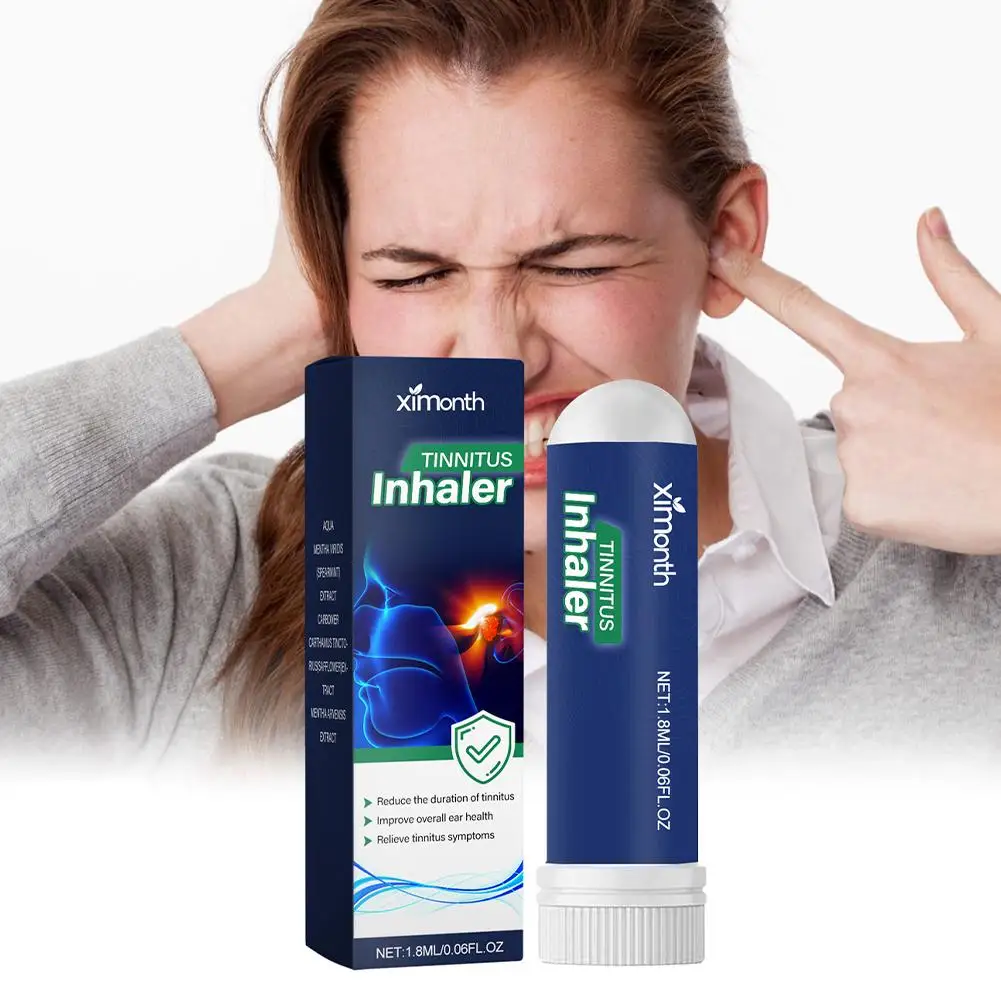 Tinnitus Reliëf Tinnitus Inhalator Hot Unisex Verbeteren Oorgezondheid Tinnitus Patch Beschermen Oor Effect Gemak Inhalator Voor Rinkelen E Q6a2