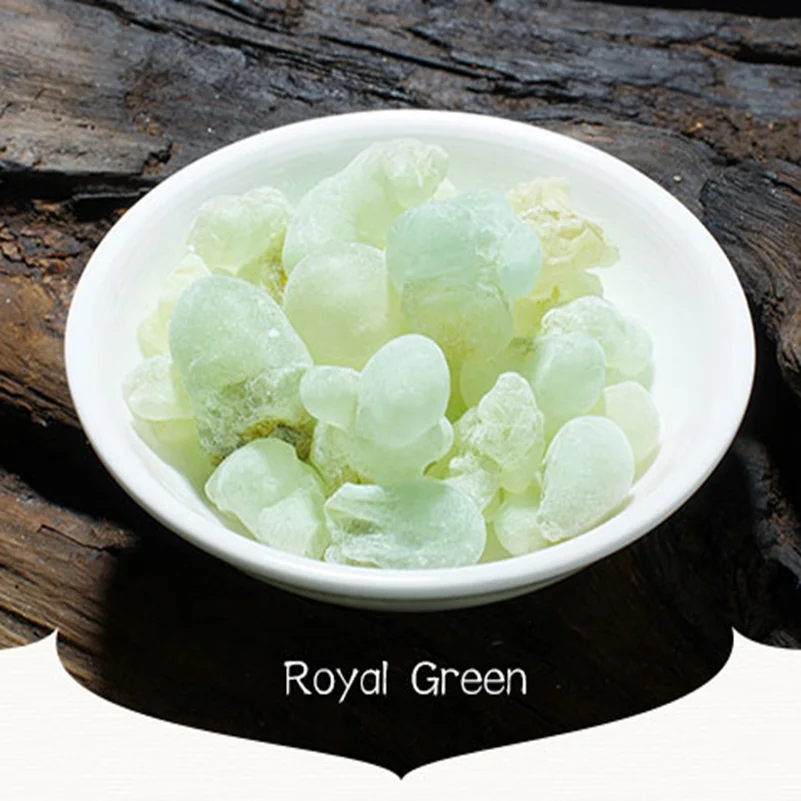 Royal Omani Green Petitgrain Frankincense Aroma is clear and pure for soothing the mind, uplifting the spirit and purifying the