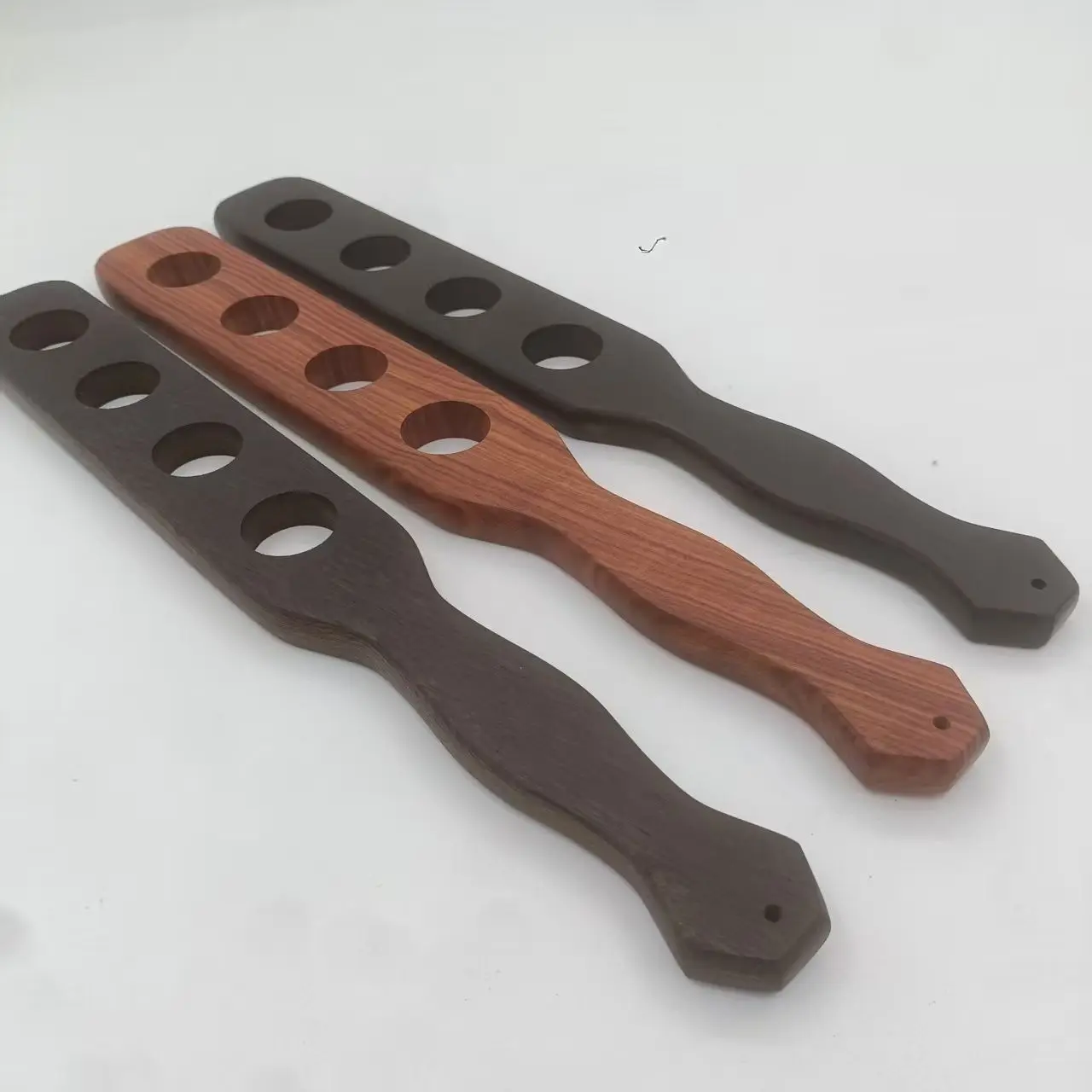 

Outdoor Portable EDC Multifunctional Sandalwood Racket Fitness Exercise Tool