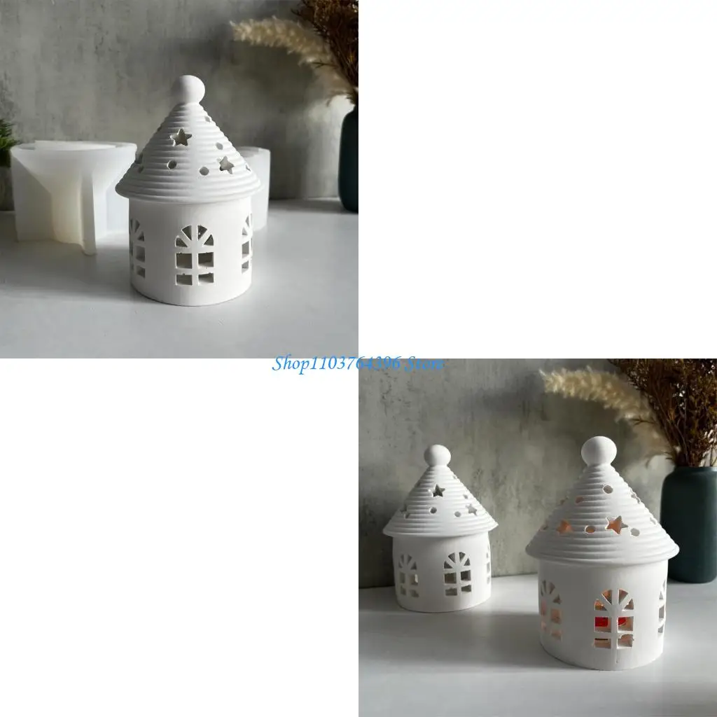 

Practical Silicone House Molds for Starry Cover Mongolian Yurt Handicrafts