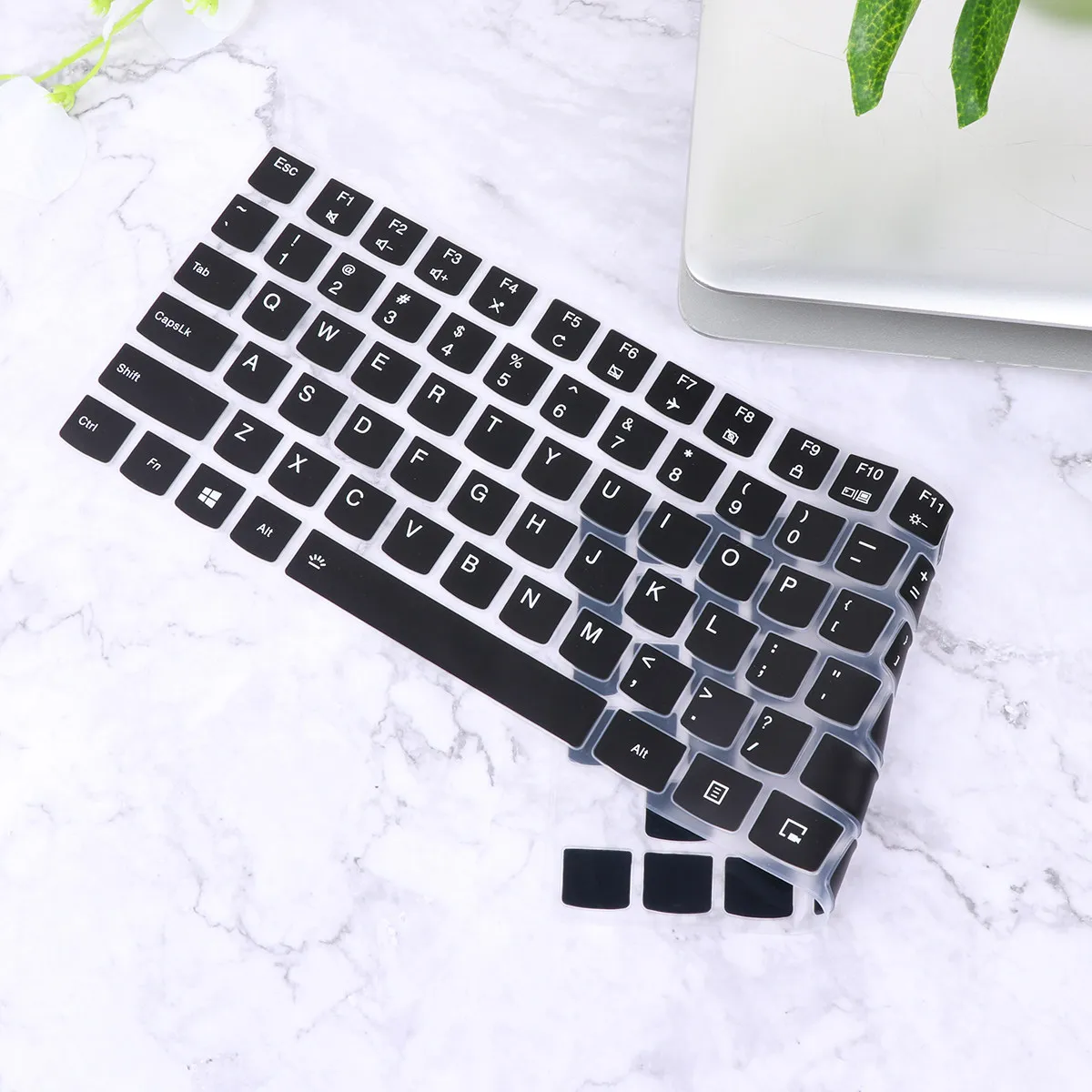 

3 шт., 15,6-дюймовый защитный чехол для клавиатуры ноутбука, силиконовый пылезащитный чехол и защита от грязи, совместимый с R720, черный