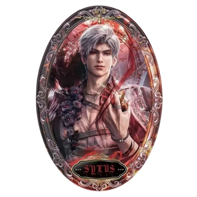 愛とディープスペース Sylus Xavier Zayne Rafayel パーソナライズされたクリエイティブオーバルバッジギフトアニメ周辺キャラクター漫画ブローチ