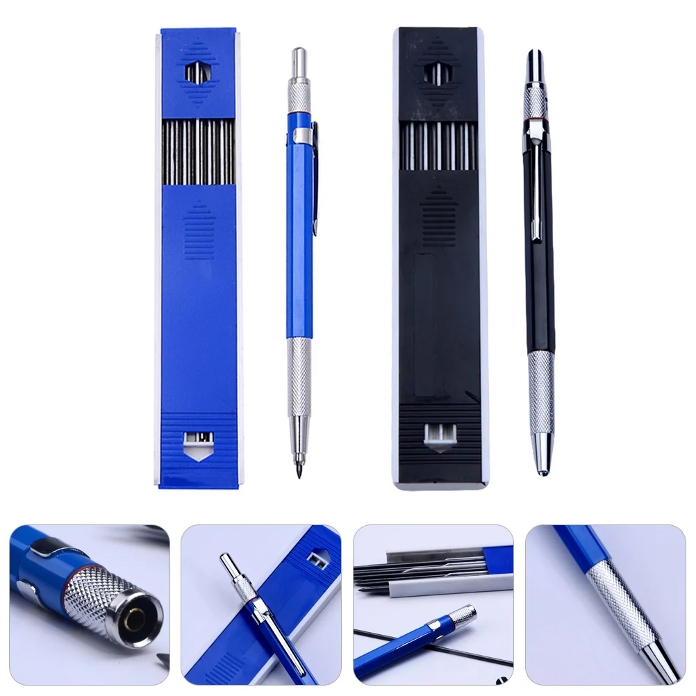 

2 Sets Drawing Engineering Pen Carpenter Pencil Pencils for Carpenters Draft Mechanical