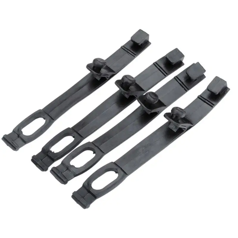 

Motorcycle Rubber Straps 4pcs Dirt Bike Headlight Strip Headlight Fixed Rubber Strip For Upside-down Shock Absorption Of