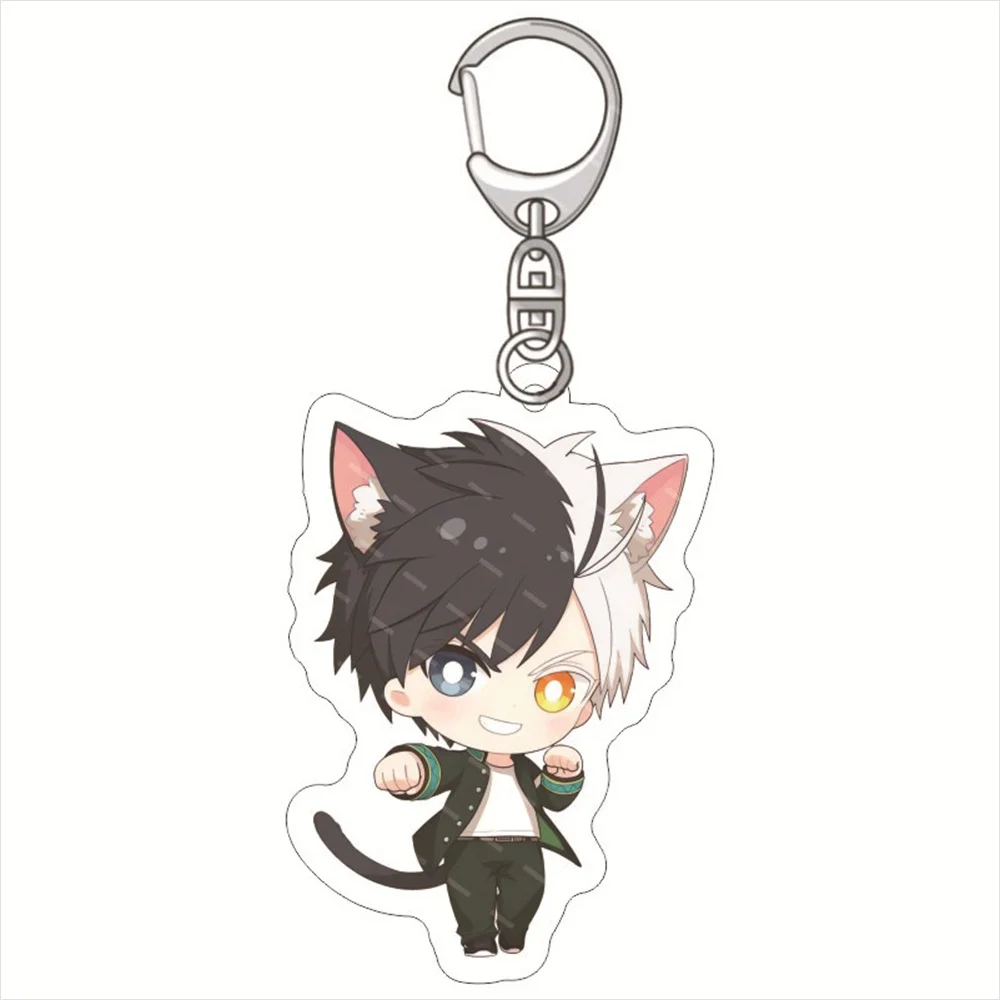 Popular Anime Windproof Boy Sakura-haruka Yui Akihisugi Ketaro Umegong Animation Surrounding Acrylic keychain Standing Gifts