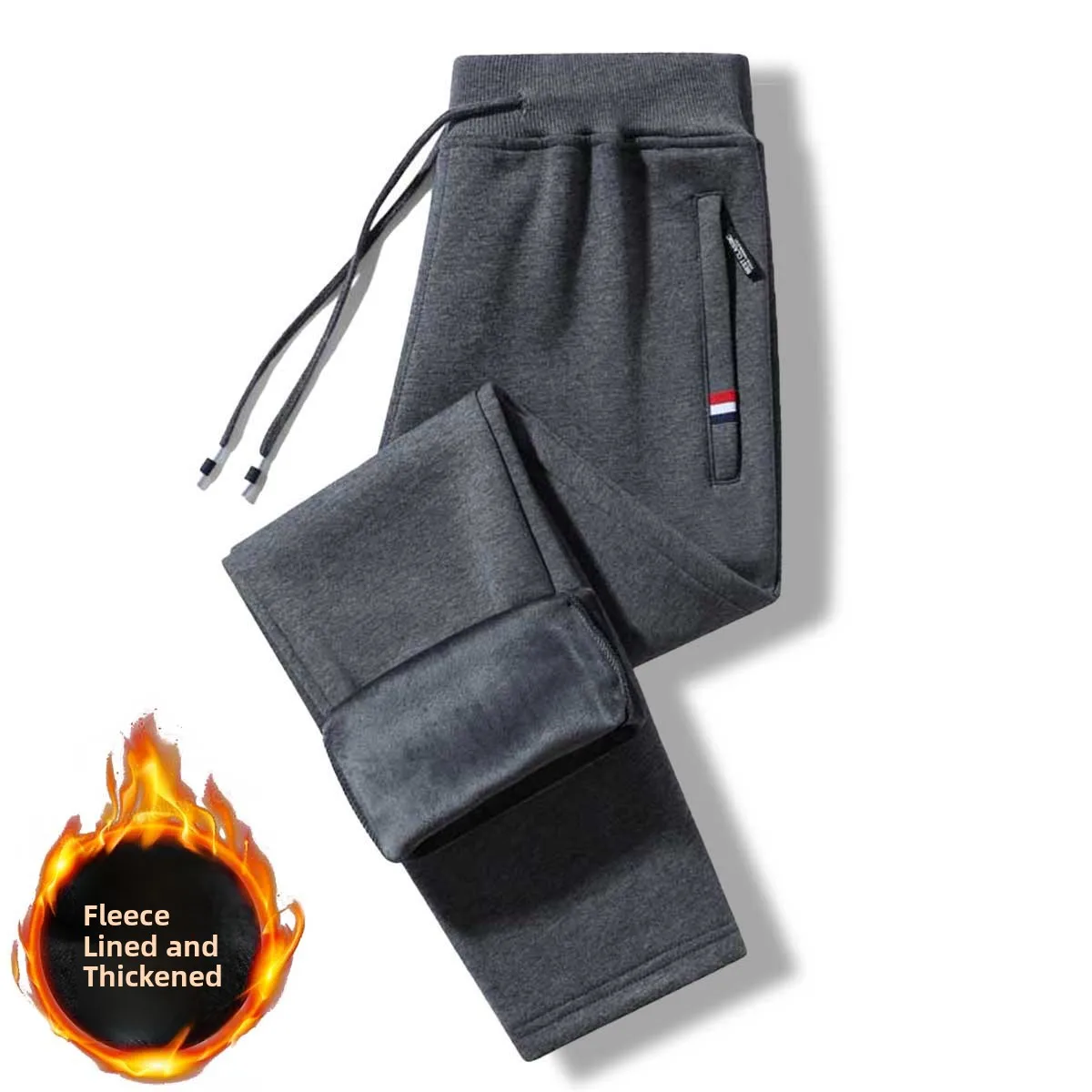 Thickened Fleece Casual Pants Women Winter Loose plus Size Spring Autumn Sports Outerwear Warm Sheepskin Pants