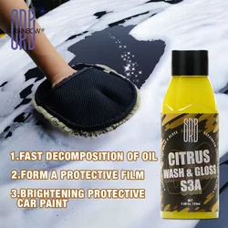 Citrus Wash & Gloss Foaming Car Wash Soap (Works with Foam Cannons/Guns or Bucket Wash) Bezpieczne dla samochodów osobowych, ciężarowych, motocykli, kamperów