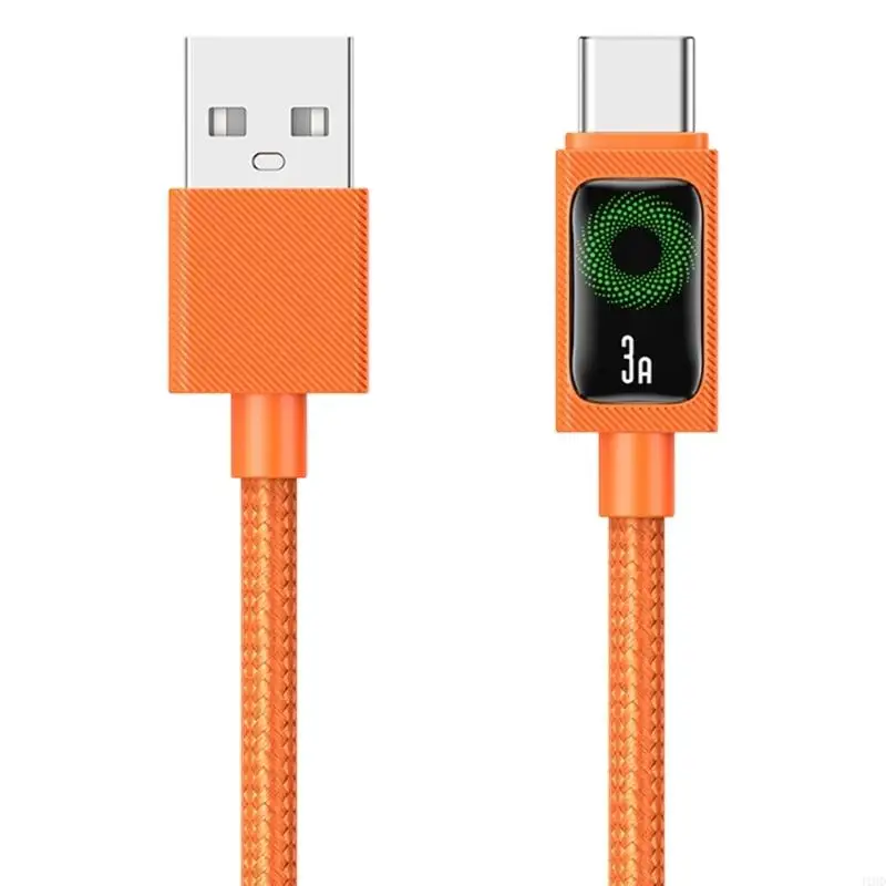 J1HD USB C/USB Charging Cable With 1.2M Length Supports PD60W Fast Charging Wire