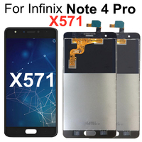 5.7  LCD For Infinix Note 4 Pro X571 LCD Display Touch Screen Digitizer Assembly Replacement For Infinix Note4 Pro LCD Display