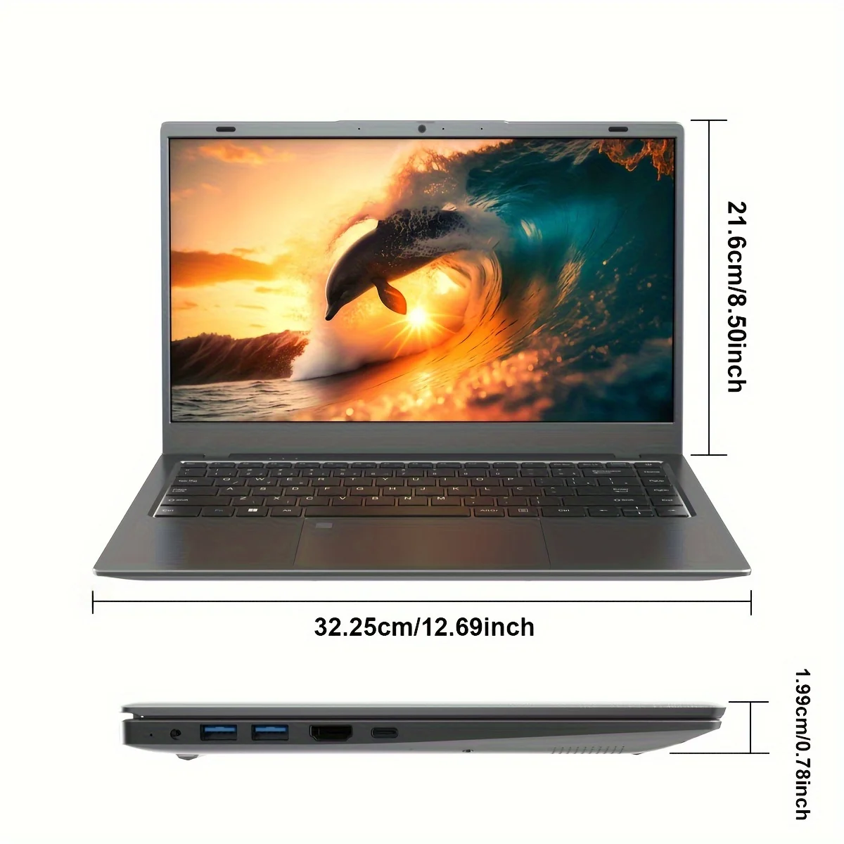 14 Inch Windows 11 Laptops New N4000 2.6Ghz 8GB RAM 256GB ROM Notbook Pc Computer Laptop