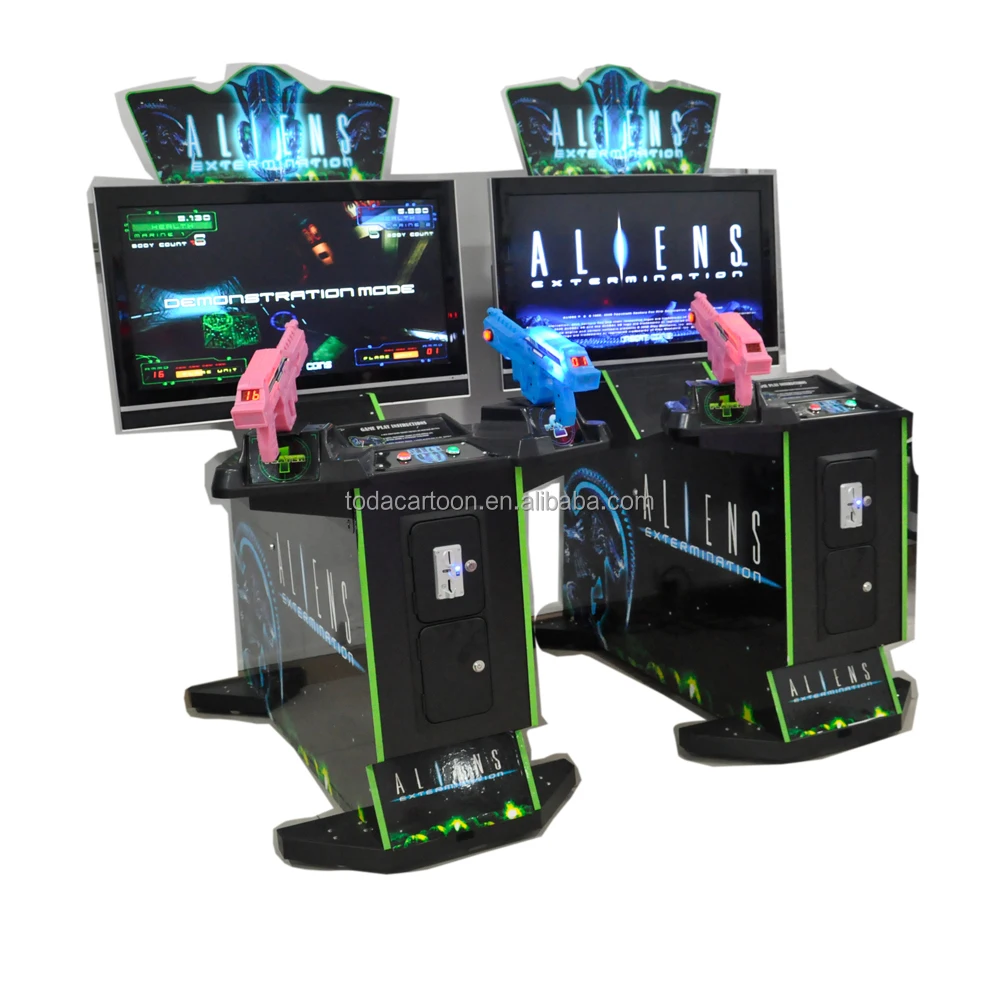 Alien shooting Gun arcade Video Simulator  Game Machine arcade games machines coin operated