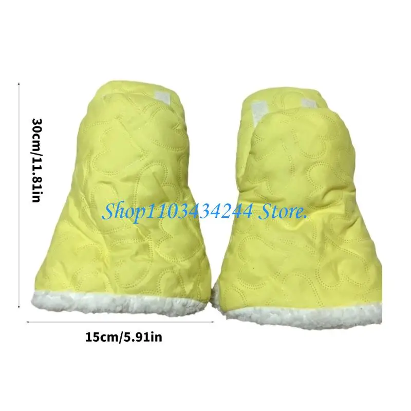  Strollers Hand Muff Mittens for Pram Universal Pushchair Hand Warmer Gloves Splashproof Handmuffs for Cold Weather