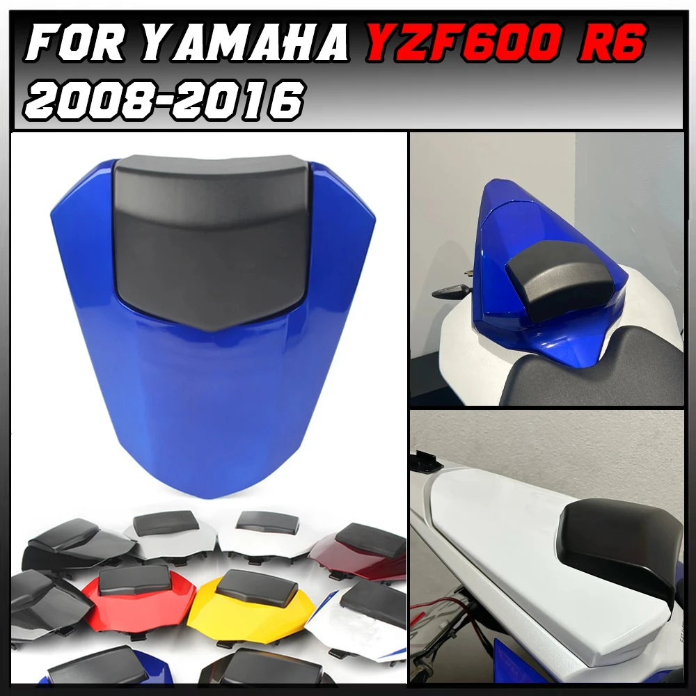 

For Yamaha YZF R6 600 YZF-R6 YZF600 R6 2008-2016 2015 20214 2013 Motorcycle Rear Passenger Cowl Seat Back Cover Fairing Part