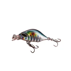 Señuelo de pesca pequeño de diseño, cebo duro para perca, trucha, lubina, señuelo biónico flotante, Jerkbait, 3g, 40mm