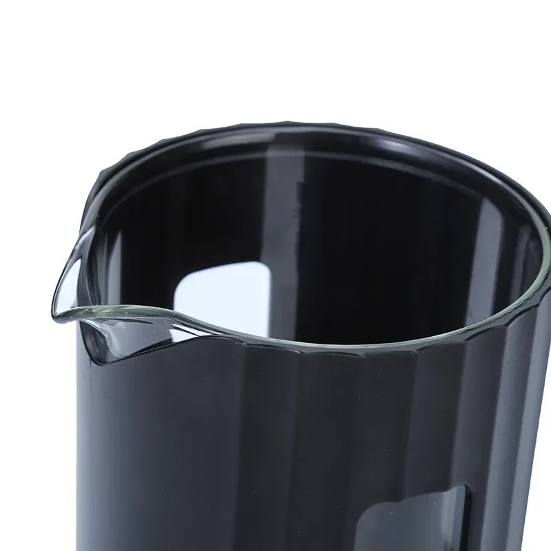 1000ML/ 600ML French Press Coffee Maker High Borosilicate Glass House Coffee Brewer Milk Foam Frother Barista Tea Maker
