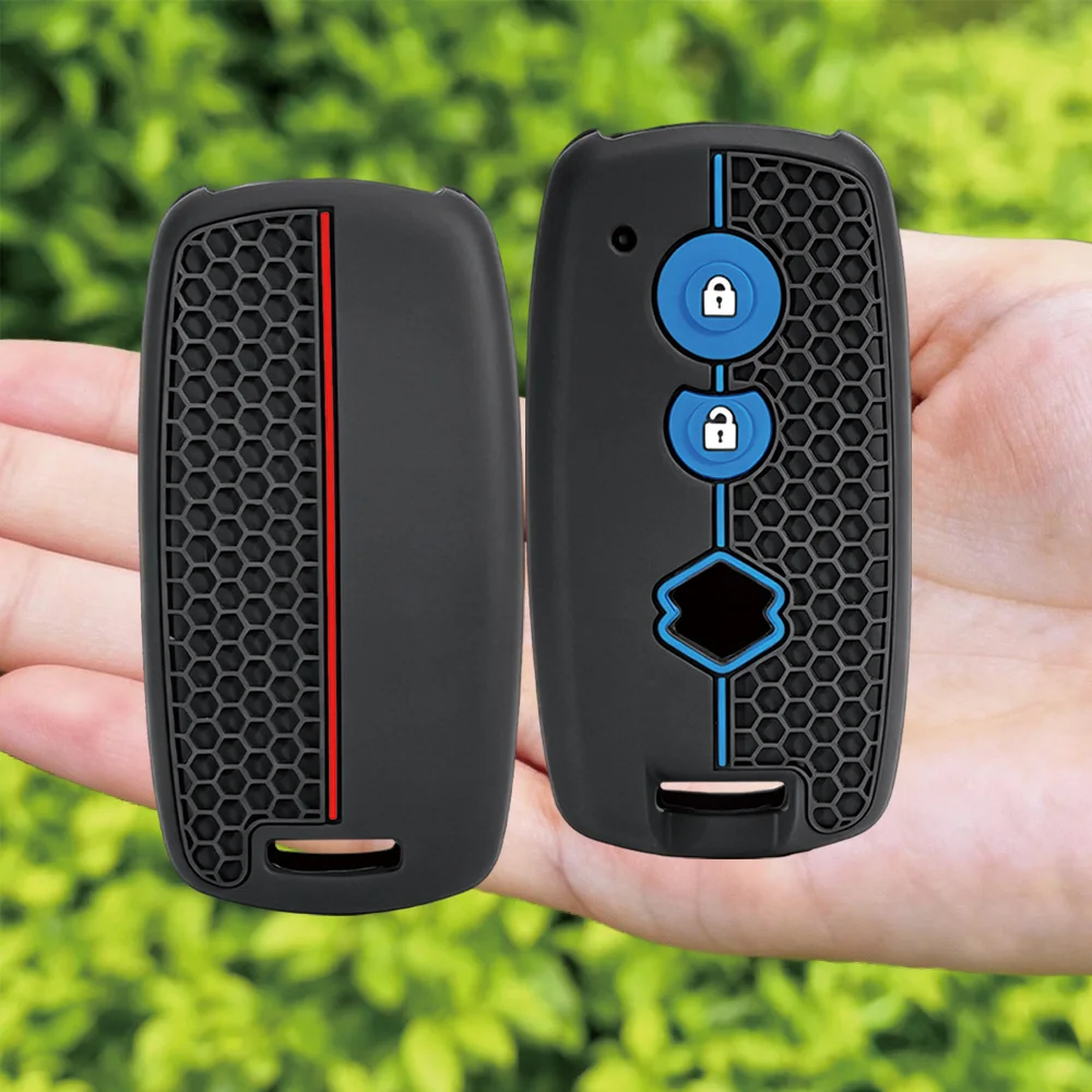For Suzuki Swift SX4 Vitara S-Cross Baleno Ciaz Silicone Remote Key Case Protective Shell Soft Touch