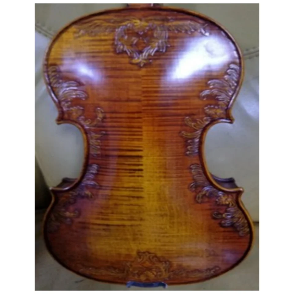 

Nice Violin, Hand Made, Nice Maple Back Violin, Bow, Rectangle Case, Rosin