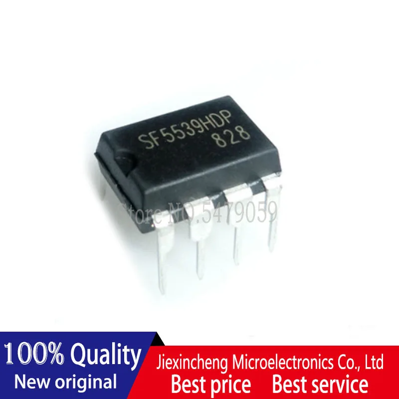 10 sztuk nowy oryginalny SF5539HDP SF5539 DIP8 AC-DC kontroler i regulator