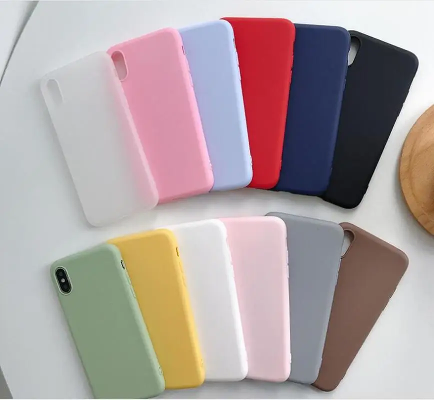 Thin Soft Case for IPhone 11Pro Max X XR Xs MAX Plus Cover Luxury Original Soft TPU Cover Accessories Bag Layers Phone Cases