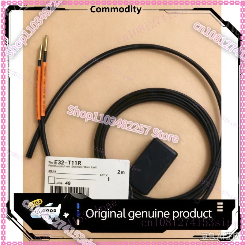 Pack Authentic for Original E32 Fiber Optic Sensors E32-CC200 DC200 TC200 ZC200 ZD200 ZT200 ZD200E ZT200E 2M