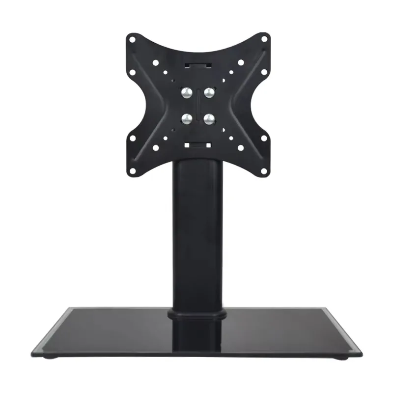 Cold‑Rolled Steel Desktop TV Stand Base VESA 200x200mm Suitable for 14‑32 Inch Monitor Television Replacement Bracket