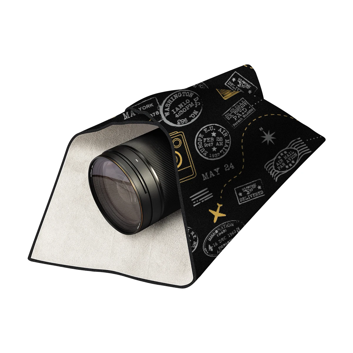 MECO Magic Camera Wrap Cloth Nano‑Microfiber Self‑Adhesive Anti‑Scratch Wrap For Mirrorless Camera Lens Phone Tablet Gadgets
