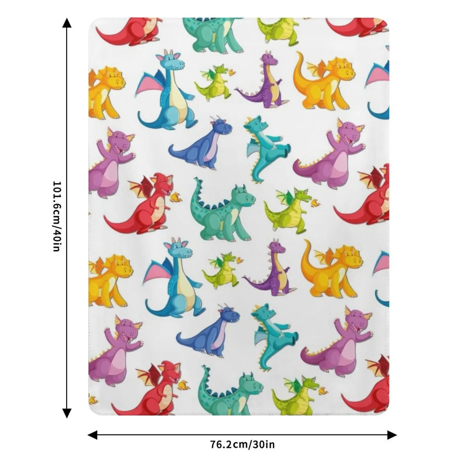 Dragon Fire Pattern Throw Blanket Hairy Hairys Quilt For Sofa Thin Blankets