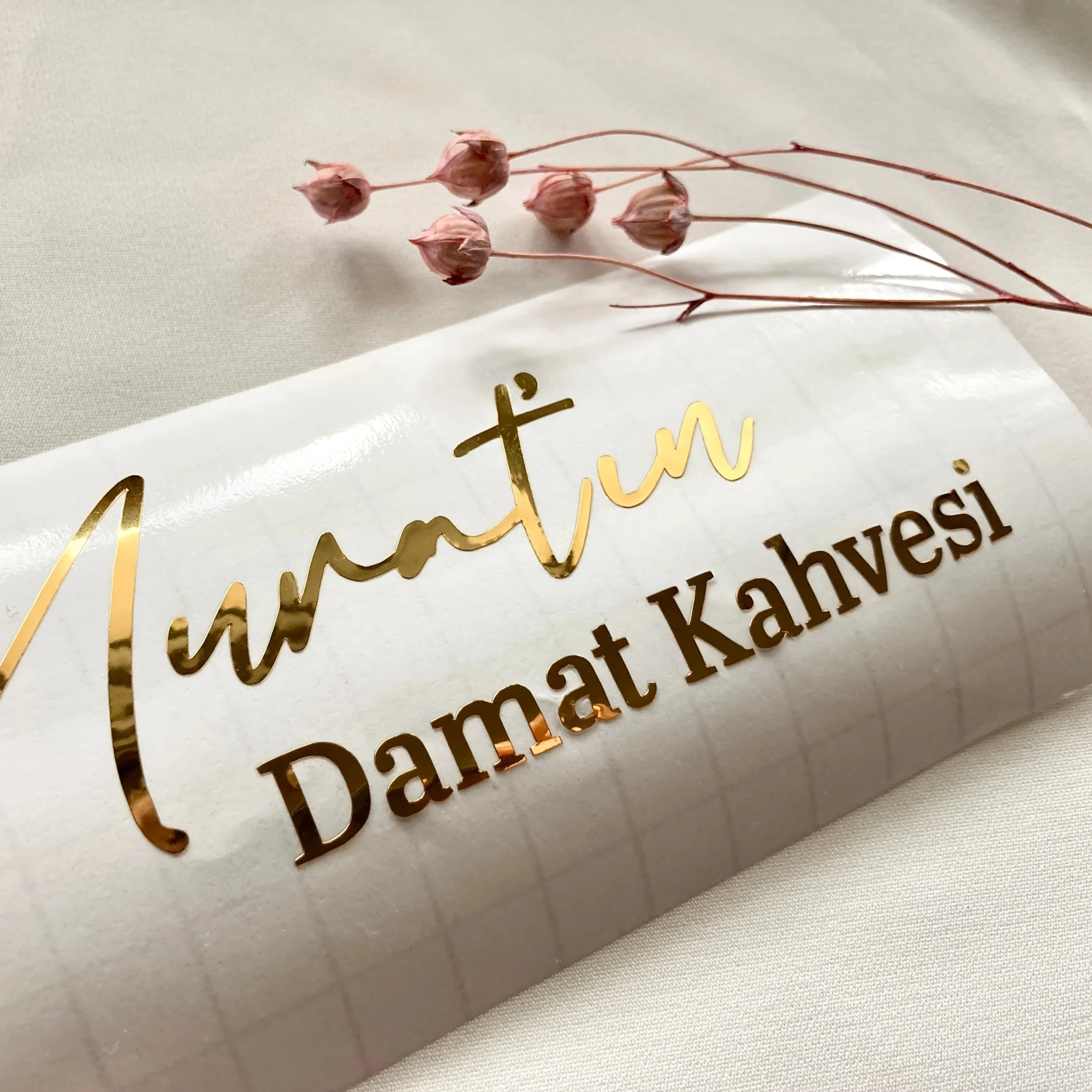 10 Customized Names |   Handwritten Vinyl Lettering, Glass Decals, Personalized Wedding Decorations, Bridesmaid Proposal Vinyl Stickers, Gift Box Name Decals, Very Suitable for Wedding Party Decorations, Custom Exclusi