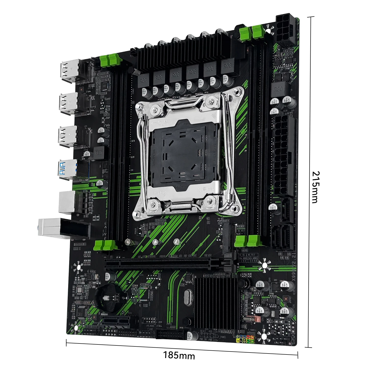 Материнская плата MACHINIST X99 PR9 LGA 2011-3 с процессорами Xeon E5 2640 V4 / E5 2620 V4, поддержка TPM2.0, DDR4 RAM, слоты SATA/NVME M.2