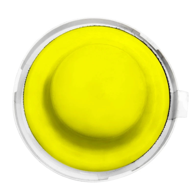 El polvo de capa de guía seca negra de 150 g muestra imperfecciones y rasguños en la pintura