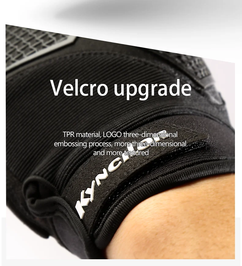Neue Halbfinger-Fahrradhandschuhe für Herren und Damen, flüssiges Silikon, stoßdämpfend, atmungsaktiv, für Sport, Fahrrad, Fitness – Detail 5