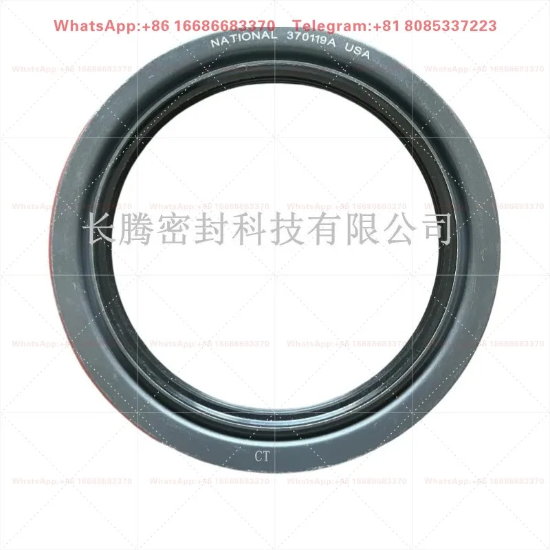 Truck oil bath sealing ring 370119A rear axle composite lip clamp wheel hub shoes