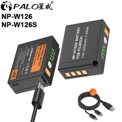 PALO Usb NP-W126S NP-W126 akku für fujifilm fuji x100f X-PRO1 X-PRO2 X-A1 X-A2 X-A3 X-A10 X-E1 X-E2 X-E2S X-E3 X-M1 X-T1/t2/t10