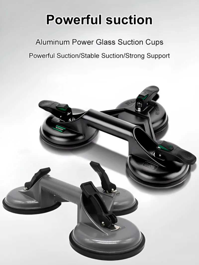 Mobile phone glass suction cup aluminum alloy car suction cup tool box