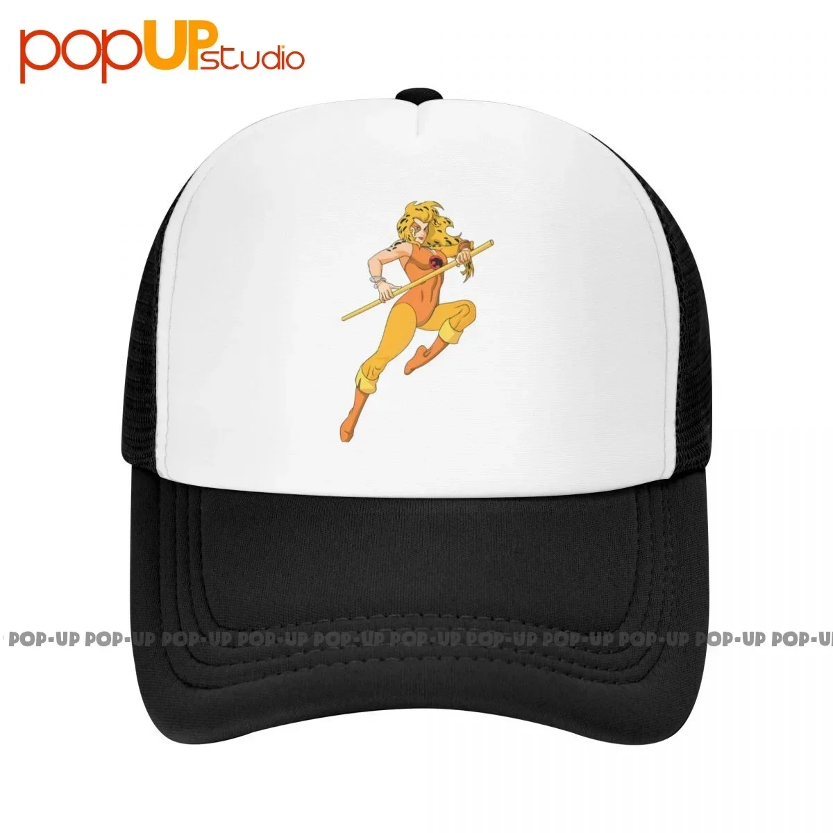 Thundercats Cheetara Portrait= Baseball Cap Trucker Hats Breathable Sunscreen Hot Deals Best Quality Print