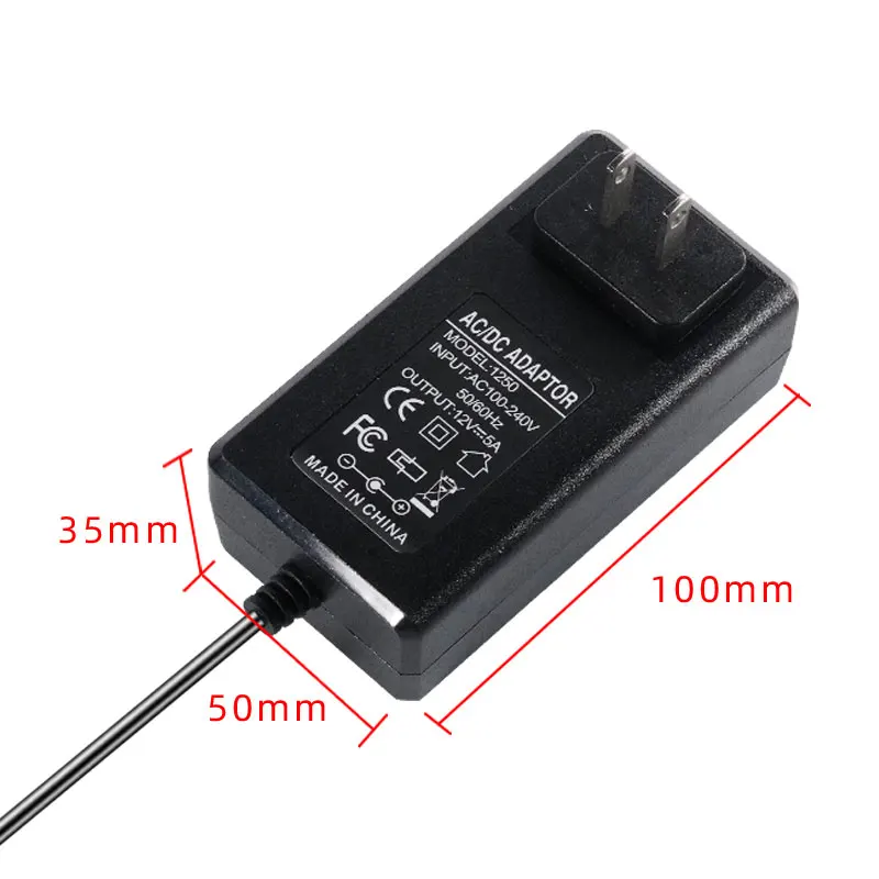 60W Power Adapter 12V 5A Type-C Interface Suitable for S60 Soldering Iron