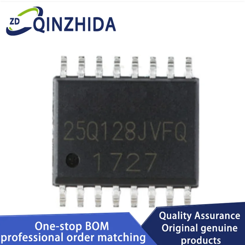 1-10Pcs/Lot W25Q128JVFIQ SOIC-16 Electronic Components IC Chips