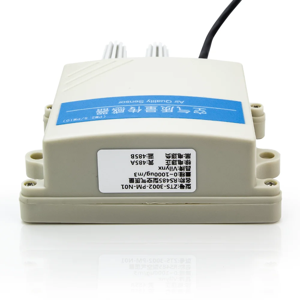 PM2.5 PM10 PM1.0 Transmisor de calidad del aire Salida de 10 ~ 30 V CC Protocolo de comunicación RS485 (modbus) Probador de calidad del aire IP65